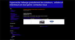 Desktop Screenshot of hypervector.org